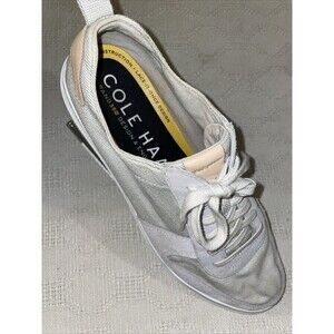Cole Haan Grand O’s Athleisure Sneakers Size 14 W Beige Fabric Outdoors Fishing